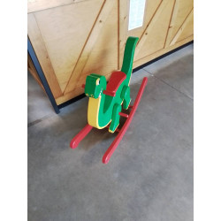 DINOSAURE A BASCULE  BOIS...