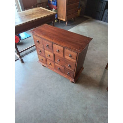 COMMODE 12 TIROIRS BOIS...
