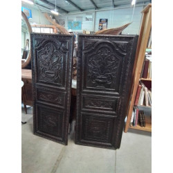 PAIRE DE PORTES D’ARMOIRE...