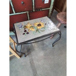 TABLE BASSE FER FORGÉ...