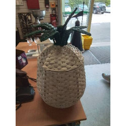 PANNIERE  VANNERIE ANANAS 