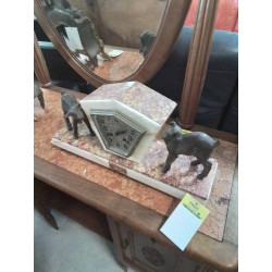 PENDULE DE CHEMINÉE MARBRE...
