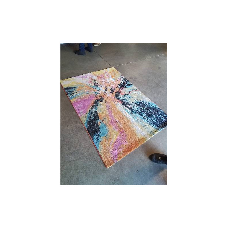 TAPIS COLORÉ 170X120CM