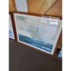 GRAVURE VOILIER PAR GROS...
