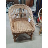 FAUTEUIL ENFANT ROTIN ET VANNERIE 
