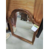 MIROIR RECTANGULAIRE CINTRÉ BOIS DORÉ 