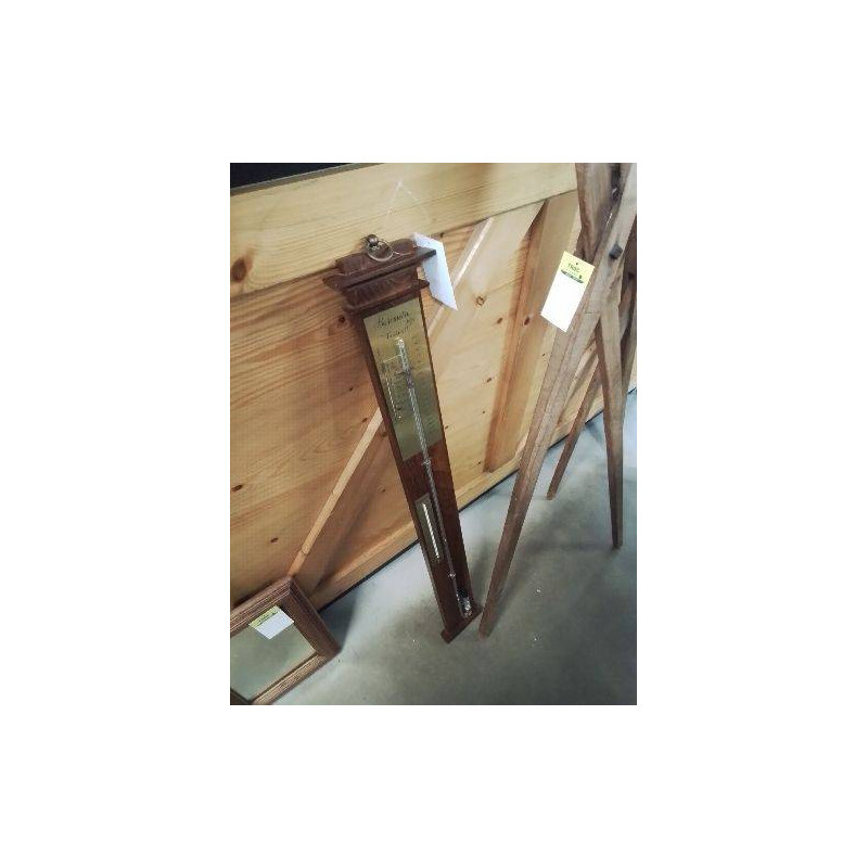 BAROMÈTRE BOIS  SELON TORRICELLI
