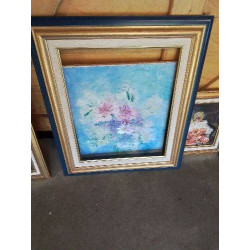 HUILE SUR TOILE BOUQUET DE...