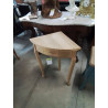CONSOLE D ANGLE 1 TIROIR BOIS  NATUREL 