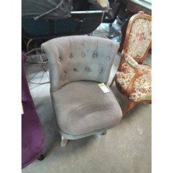 CHAUFFEUSE TISSU TAUPE...