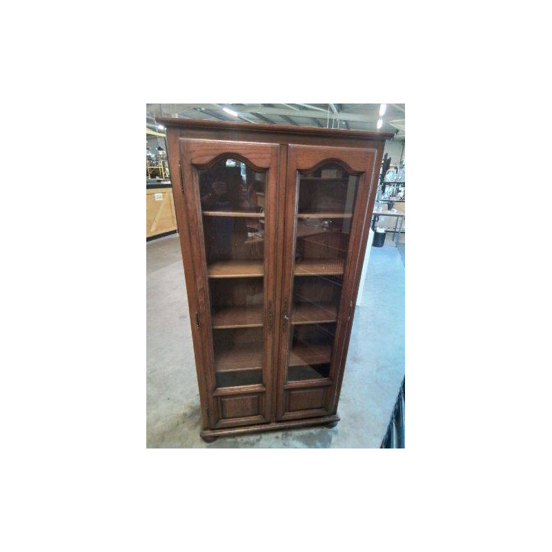 VITRINE 2 PORTES STYLE REGENCE 