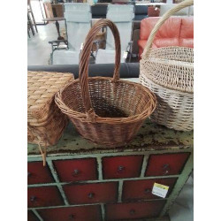 PANIER OVALE VANNERIE 