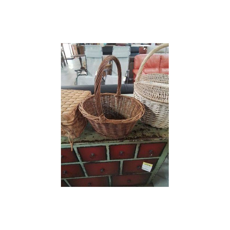 PANIER OVALE VANNERIE 