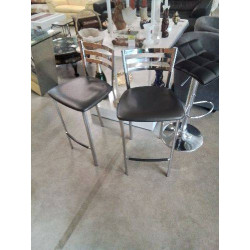 PAIRE DE TABOURETS  DE BAR...