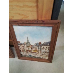 HUILE SUR TOILE HONFLEUR LE...