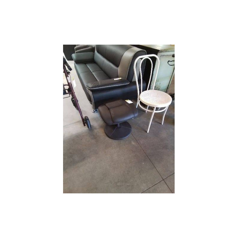 REPOSE PIEDS PU NOIR 