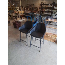 PAIRE DE TABOURETS ASSISE...