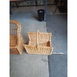 PANIER A BUCHES VANNERIE 