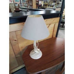 LAMPE METAL ECRU AJ TAUPE