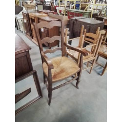 FAUTEUIL DE CHEMINÉE BOIS...