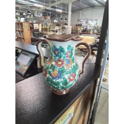 VASE CÉRAMIQUE ÉMAILLÉE AUX...