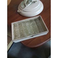12 PORTE COUTEAUX VERRE...
