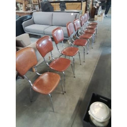 CHAISES ASSISE PU ET...
