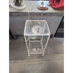 CONSOLE METAL AUX FEUILLES...