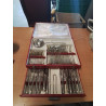 MENAGERE 62 PIECES MÉTAL ARGENTÉ STYLE LOUIS XV PLATIL