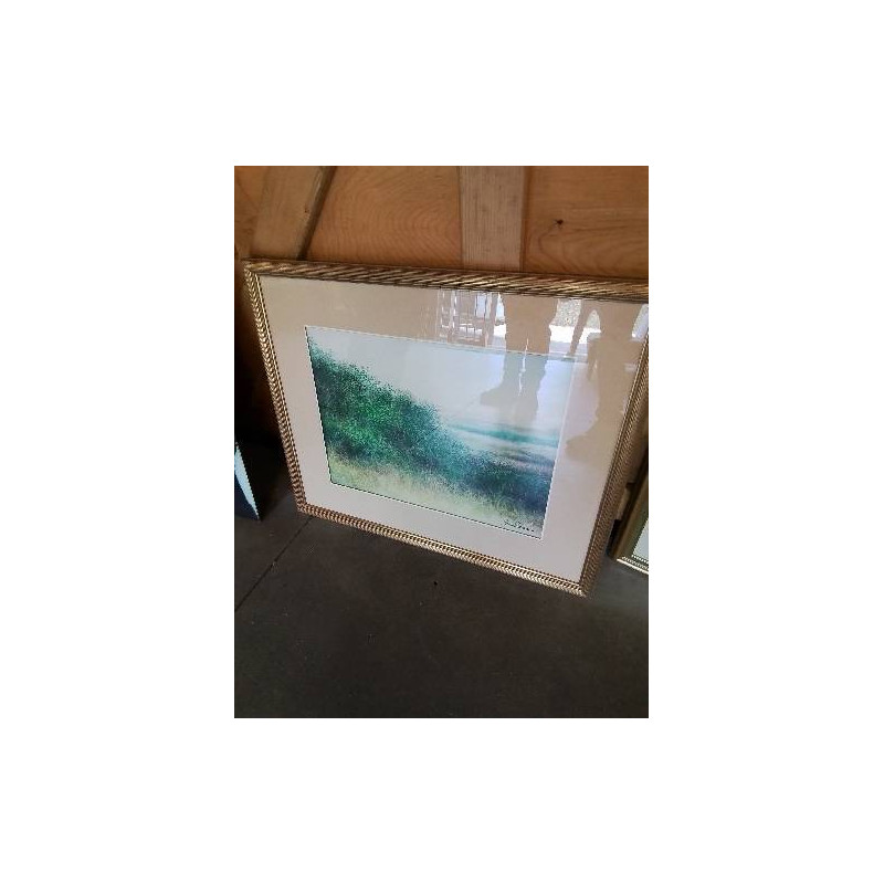 PASTEL PAYSAGE RENÉ PINON