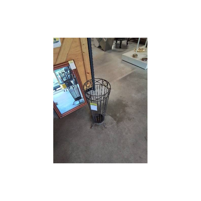 PORTE PARAPLUIE FER FORGÉ ANNÉES 50