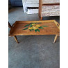 PLATEAU DE LIT BOIS PEINT FIN XIXE