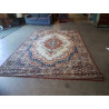TAPIS LAINE LANO BEIGE ROUGE BLEU VERT 240X340