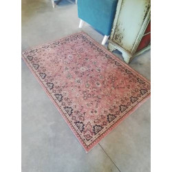 TAPIS LAINE ROSE 170X120CM