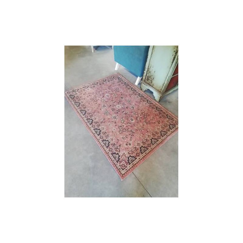 TAPIS LAINE ROSE 170X120CM