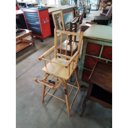 CHAISE HAUTE BÉBÉ ANNÉES 50