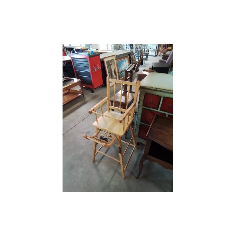 CHAISE HAUTE BÉBÉ ANNÉES 50