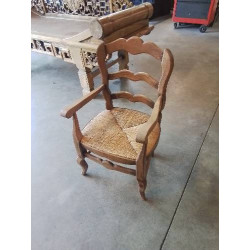 FAUTEUIL ENFANT BOIS PAILLÉ...