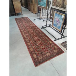 TAPIS LAINE CHEMIN   ROUGE...