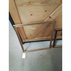 ENCADREMENT BOIS DORÉ 60X56CM
