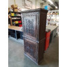 CABINET 2 PORTES BOIS SCULPTÉ  XIXE