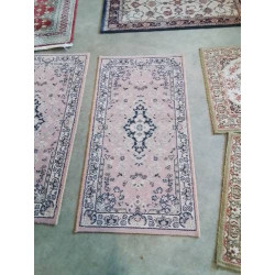  TAPIS LAINE VIEUX ROSE...