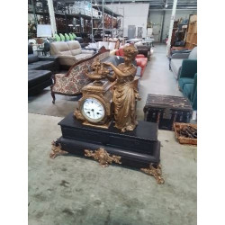 PENDULE DE CHEMINÉE MARBRE...