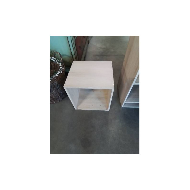 ÉTAGÈRE BOIS CLAIR 1 NICHE 