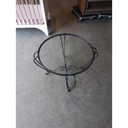 TABLE BASSE RONDE FER FORGÉ...