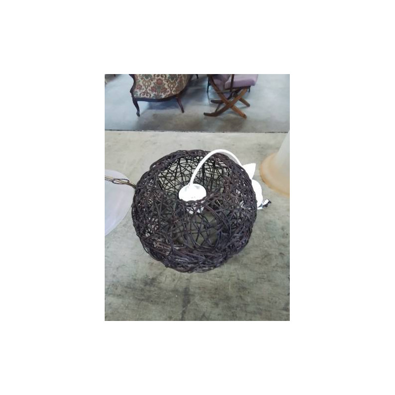 SUSPENSION VANNERIE CHOCOLAT 