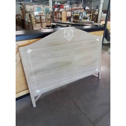 TÊTE DE LIT BOIS TAUPE AU...