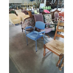 FAUTEUIL D’AISANCE MÉTAL ET...