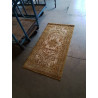 TAPIS LAINE OCRE ECRU 135X70CM