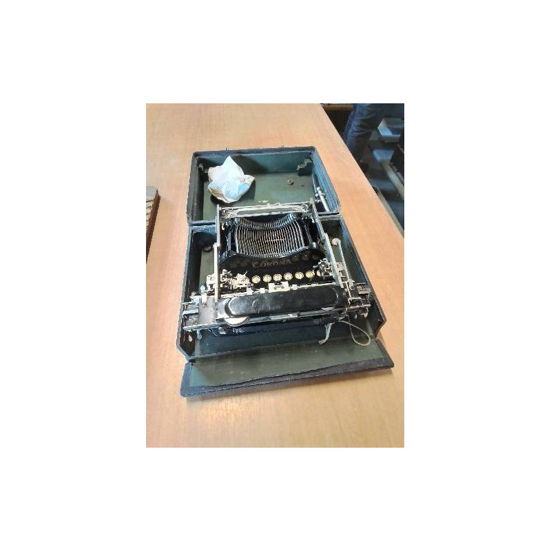 MACHINE A ECRIRE PORTATIVE CORONA TYPEWRITER COLPANY DÉBUT XXE